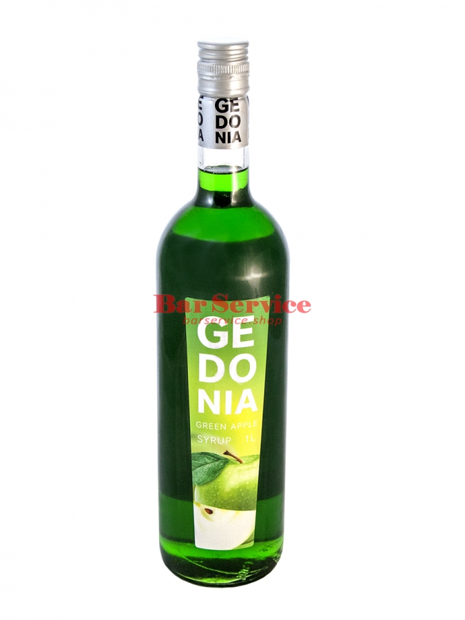 Сироп "Зеленое яблоко" бутылка 1л Гедония, тип. 485руб./PCE в Калуге
